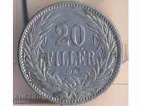 Унгария 20 филера 1894 година