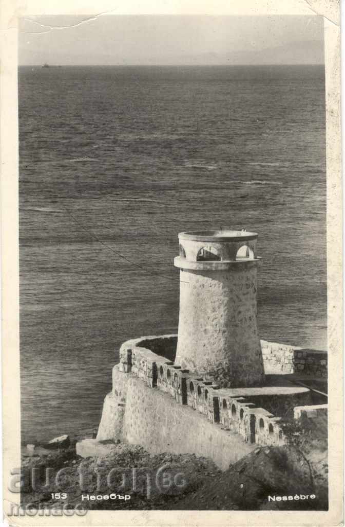 Παλιά καρτ-ποστάλ - Nessebar Πύργο