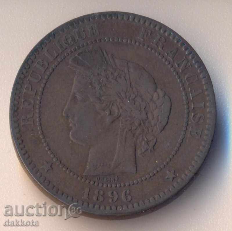 Γαλλία 10 centimes 1896