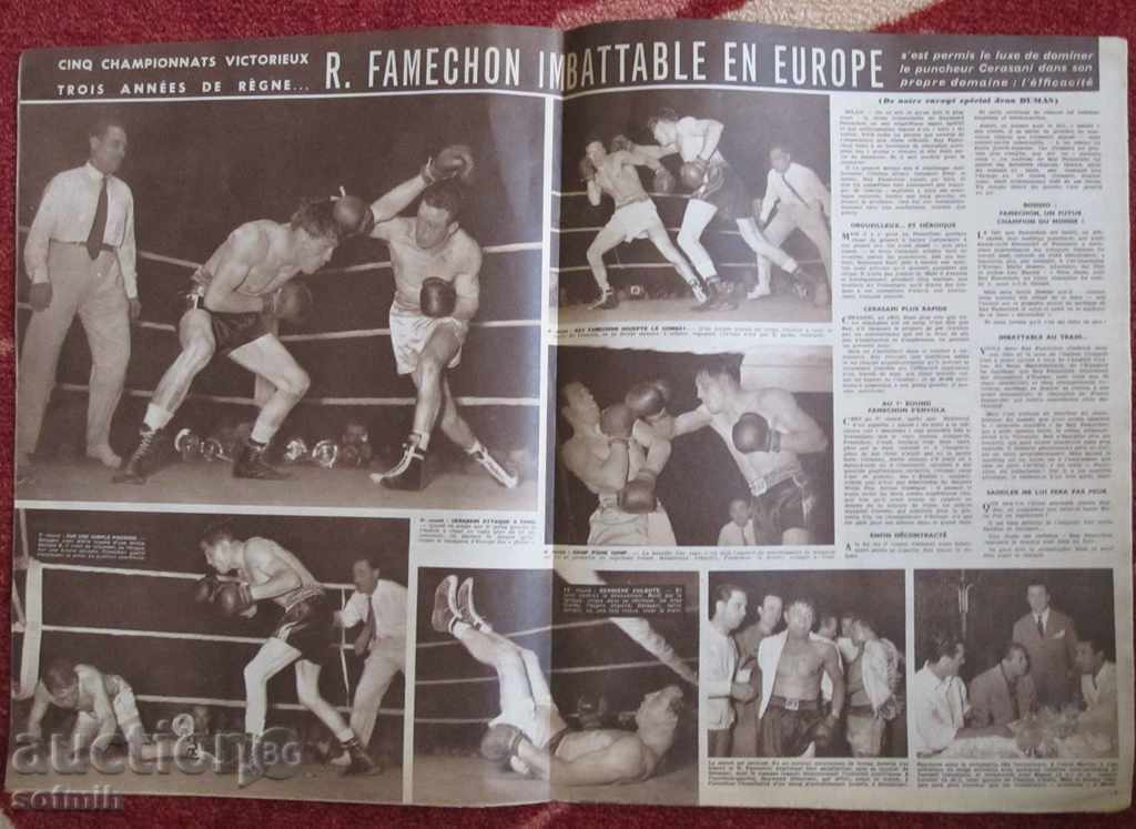 Auction sport cycling Miroar Sprint magazine 1951 Auction sport cycling Miroar Sprint magazine 1951