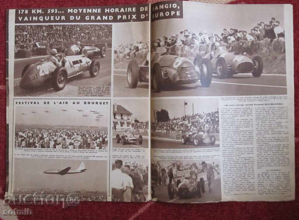 Delivery of sport cycling Miroar Sprint magazine 1951 Delivery of sport cycling Miroar Sprint magazine 1951