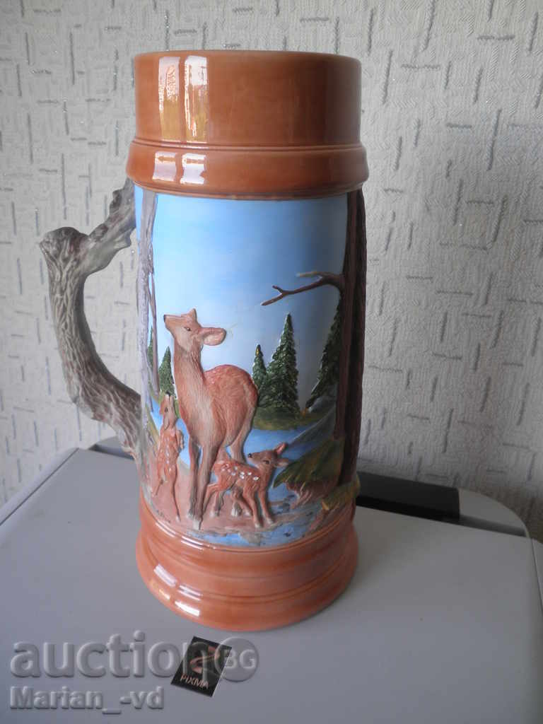 Licitație halbă mare și frumoasă germană