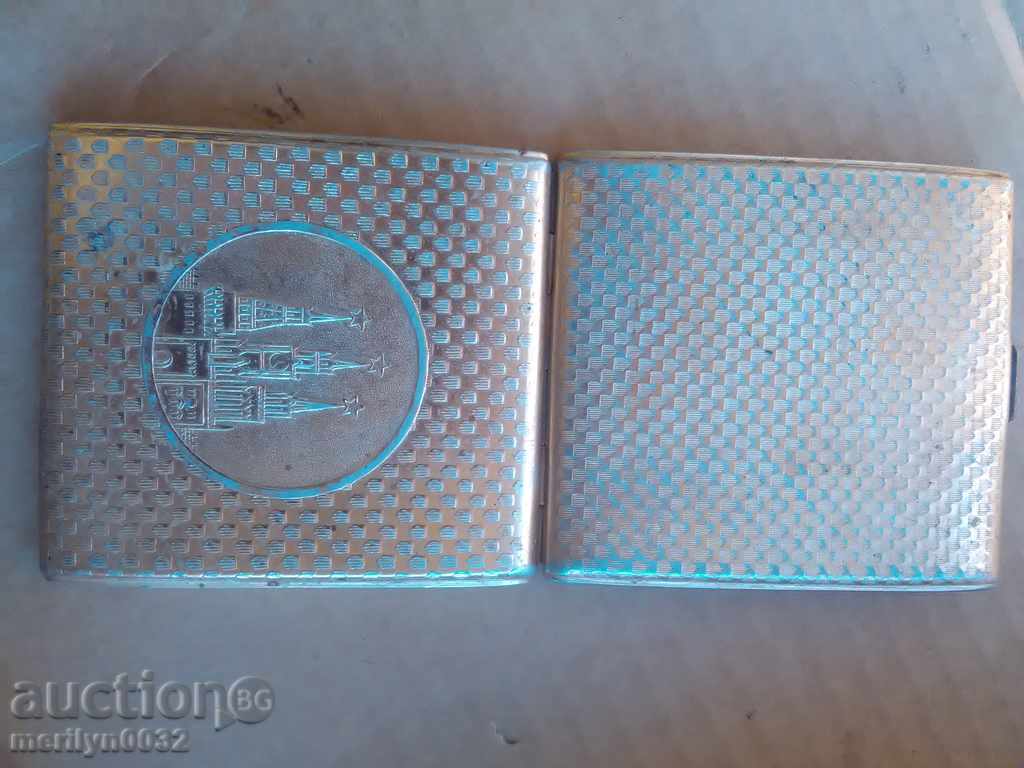 Old Soviet tobacco box, box, box KSRC Kremlin - 5