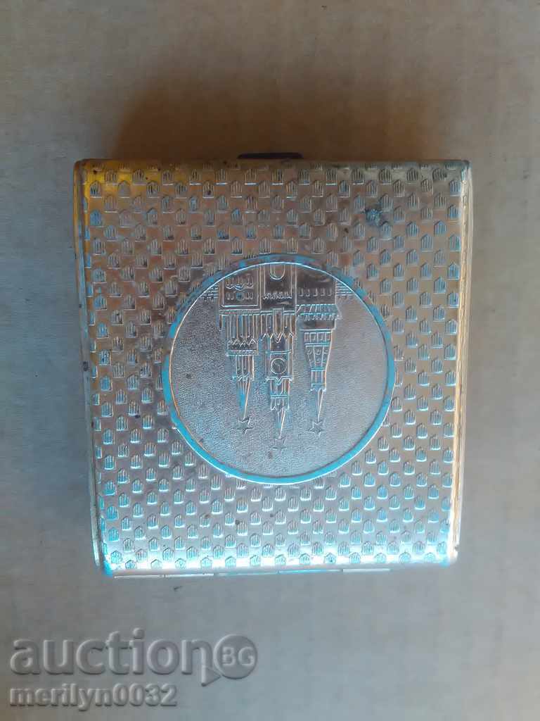 Old Soviet tobacco box, box, box KSRC Kremlin - 7