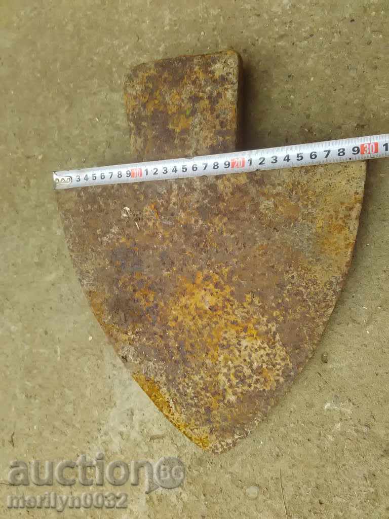 Delivery of Old forged plow, plow, lemon BIG with initials Delivery of Old forged plow, plow, lemon BIG with initials