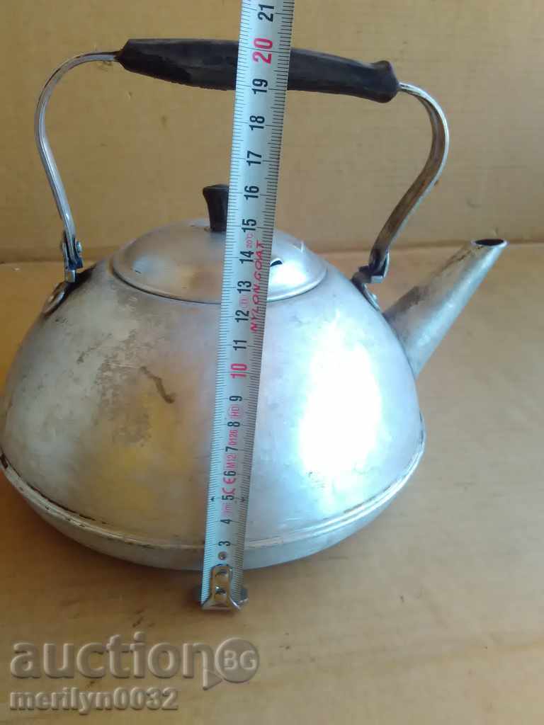 Aluminum teapot USSR coffee beaker samant vintage - 5 Aluminum teapot USSR coffee beaker samant vintage - 5