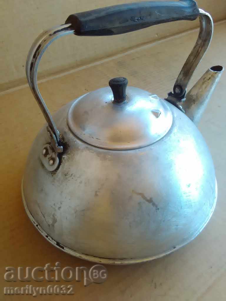 Aluminum teapot USSR coffee beaker samant vintage - 7 Aluminum teapot USSR coffee beaker samant vintage - 7