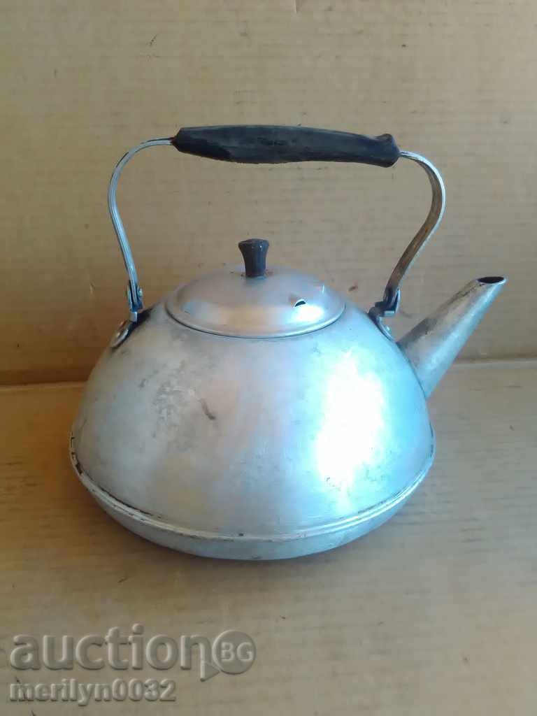 Aluminiu oală ceainic samovar USSR epocă