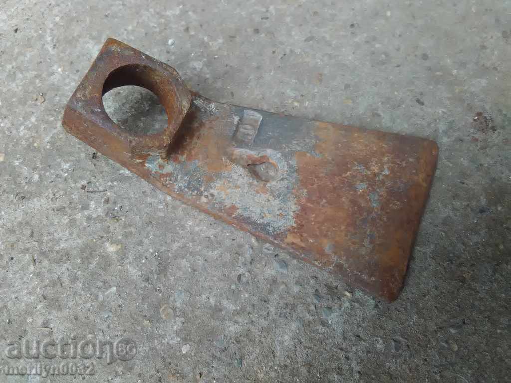 Auction Dulgher Tesla with the seal of the master ax knife tool Auction Dulgher Tesla with the seal of the master ax knife tool