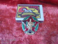 Badge "25 YEARS BORDER CO".