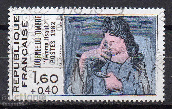 1982. Франция. Ден на пощенската марка.