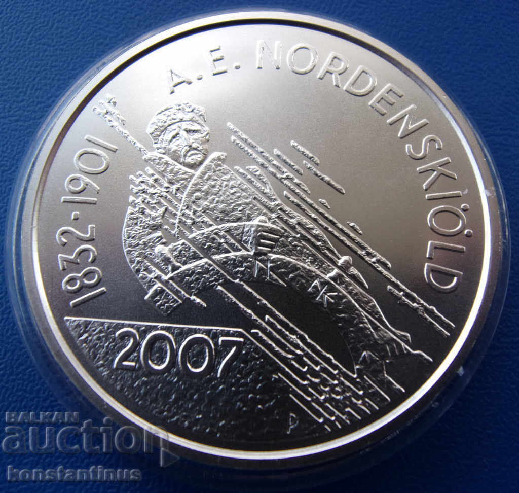 Финландия  10  Евро  2007  PROOF UNC  Сребро с цена € 58.80 | 115.00 лв.