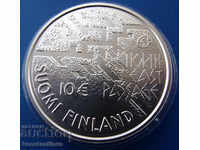 Finlanda 10 Euro 2007 PROOF UNC Argint