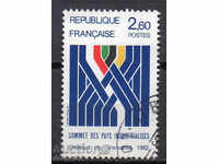 1982. France. Summit of industrialized countries