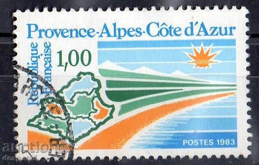 1983. Γαλλία. Γαλλικές περιοχές - Προβηγκία.