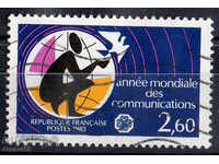 1983. France. World Year of Communications.