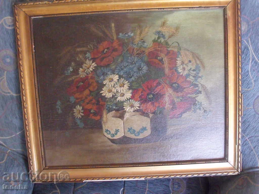 Delivery of AUTHOR PICTURE OIL ON PLATFORM GERMANY 1931 ORIGINAL !!! Delivery of AUTHOR PICTURE OIL ON PLATFORM GERMANY 1931 ORIGINAL !!!