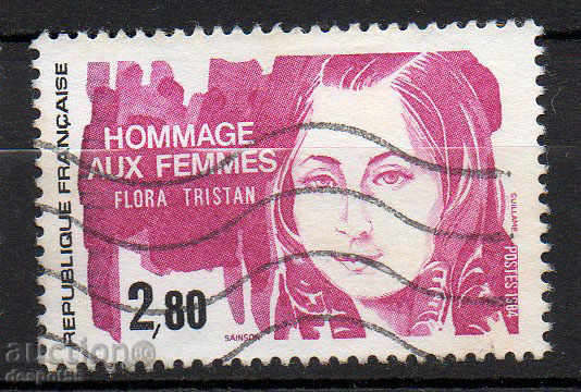 1984. France. Flora Tristan, French writer and feminist