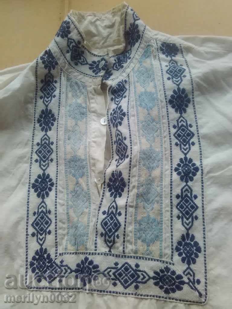 Мъжка риза от чеиз кенар носия пояс потури