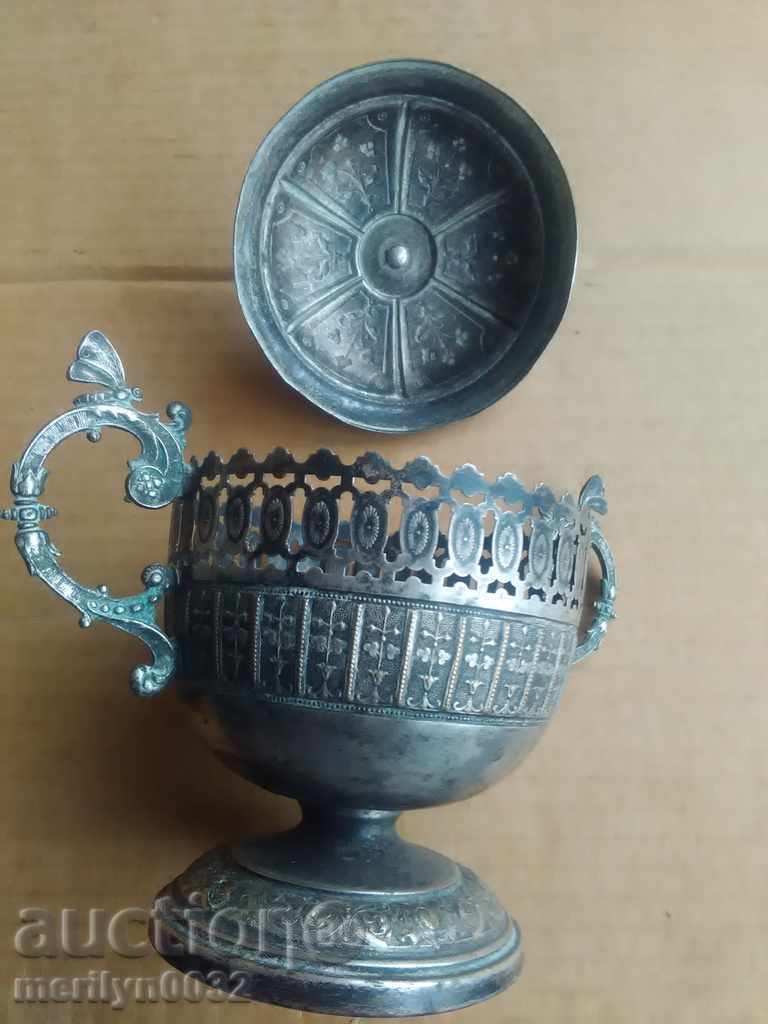 Bonbonniere Art Deco VMF service sugar bowl bowl with lid with price 289.00 BGN | € 147.76