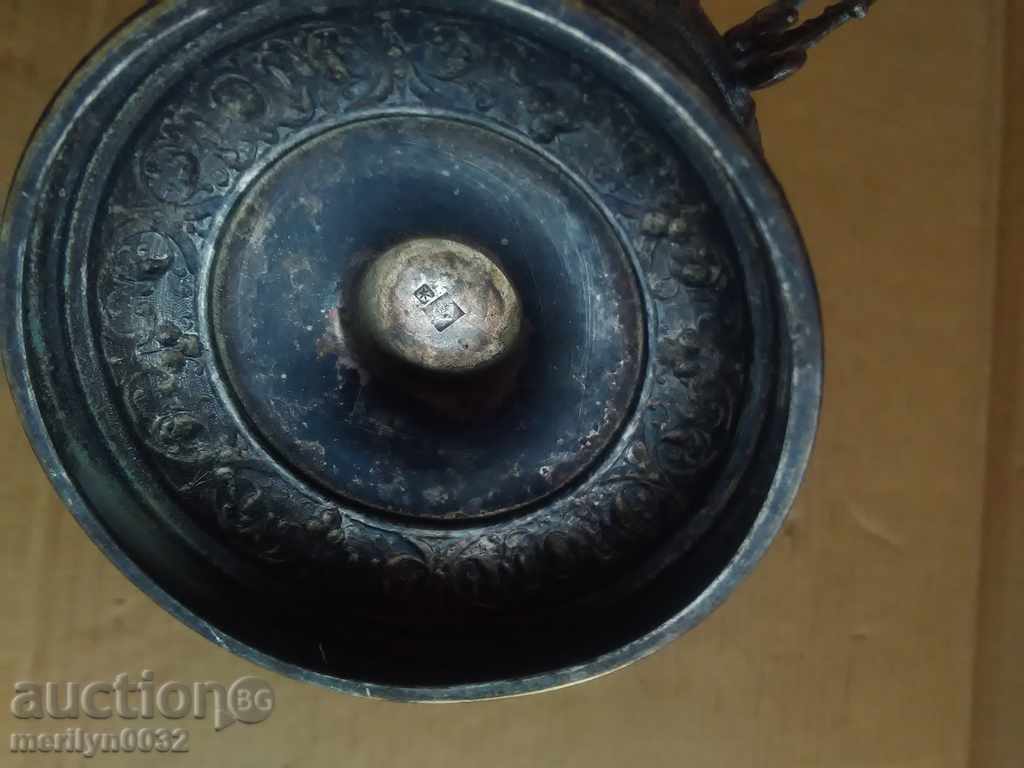 Bonbonniere Art Deco VMF service sugar bowl bowl with lid - 5