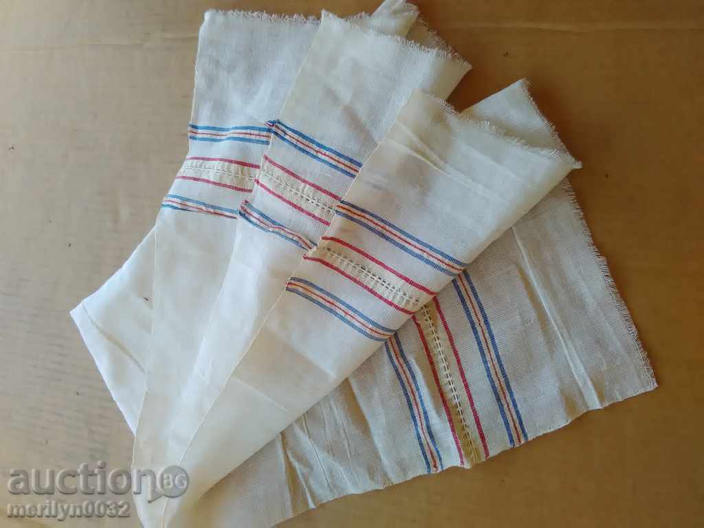 An old hand-woven cloth embroidery - 7