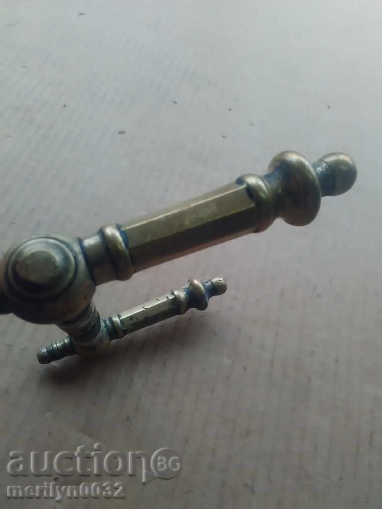 Brass handles for old lock handle handle handle latch with price 59.00 BGN | € 30.17