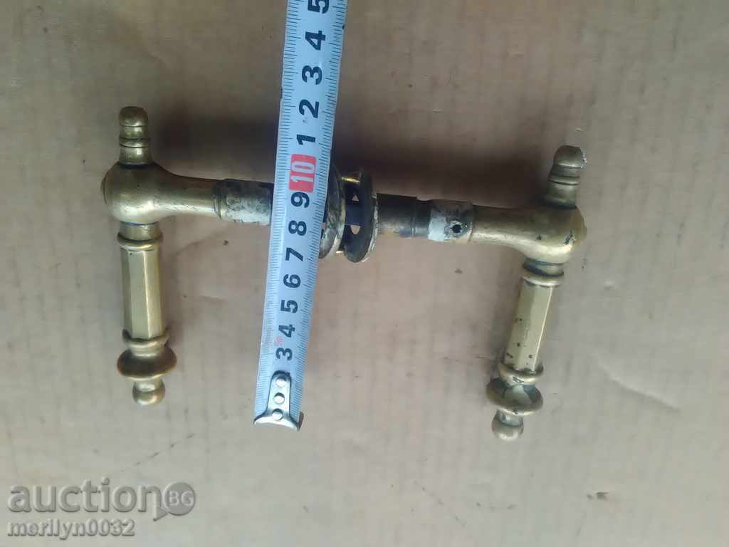 Auction  Brass handles for old lock handle handle handle latch