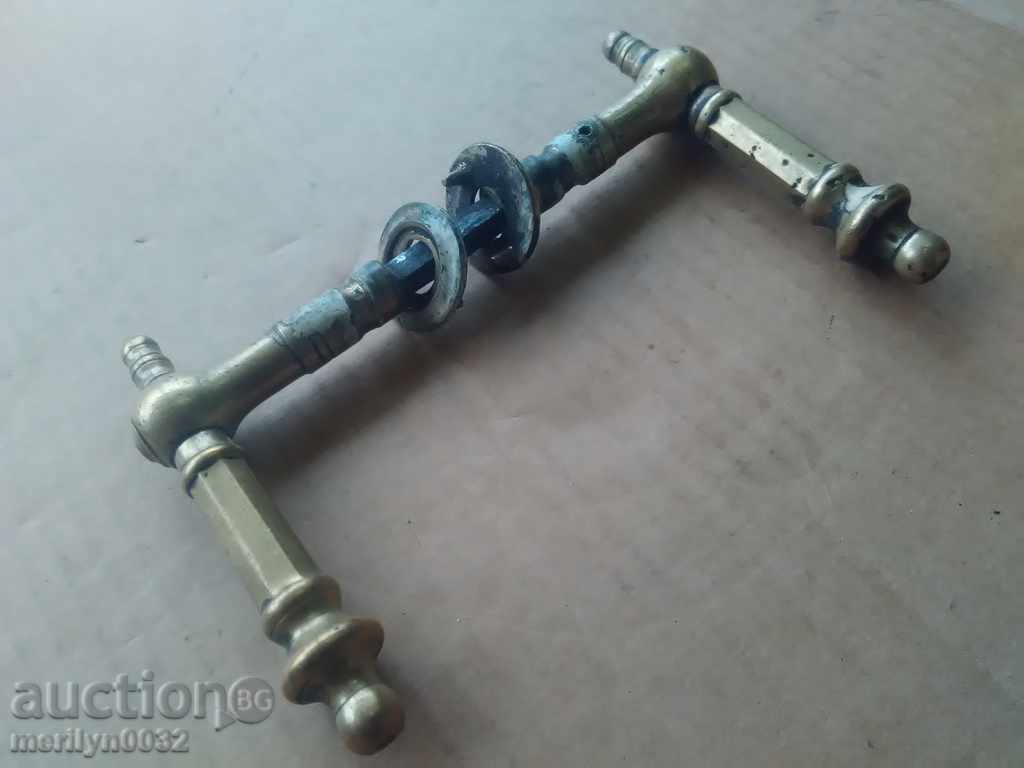 Brass handles for old lock handle handle handle latch - 5