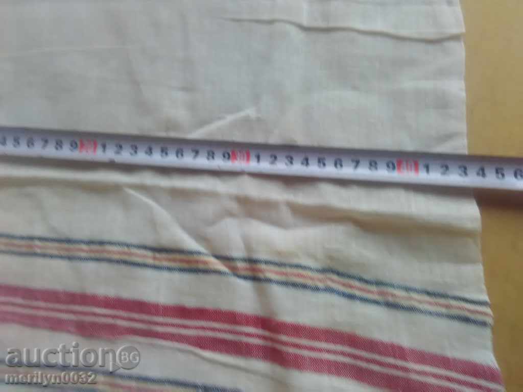 An old hand-woven cloth embroidery - 5 An old hand-woven cloth embroidery - 5