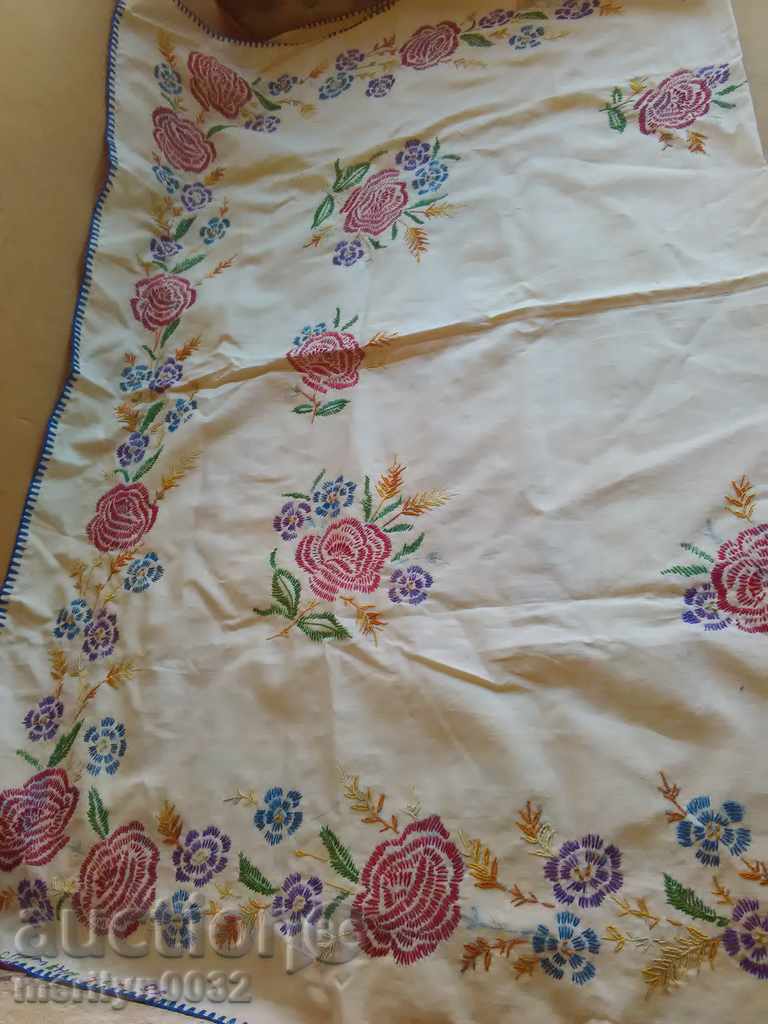 Old handmade embroidered cover embroidery embroidery frame with price 107.00 BGN | € 54.71 Old handmade embroidered cover embroidery embroidery frame with price 107.00 BGN | € 54.71