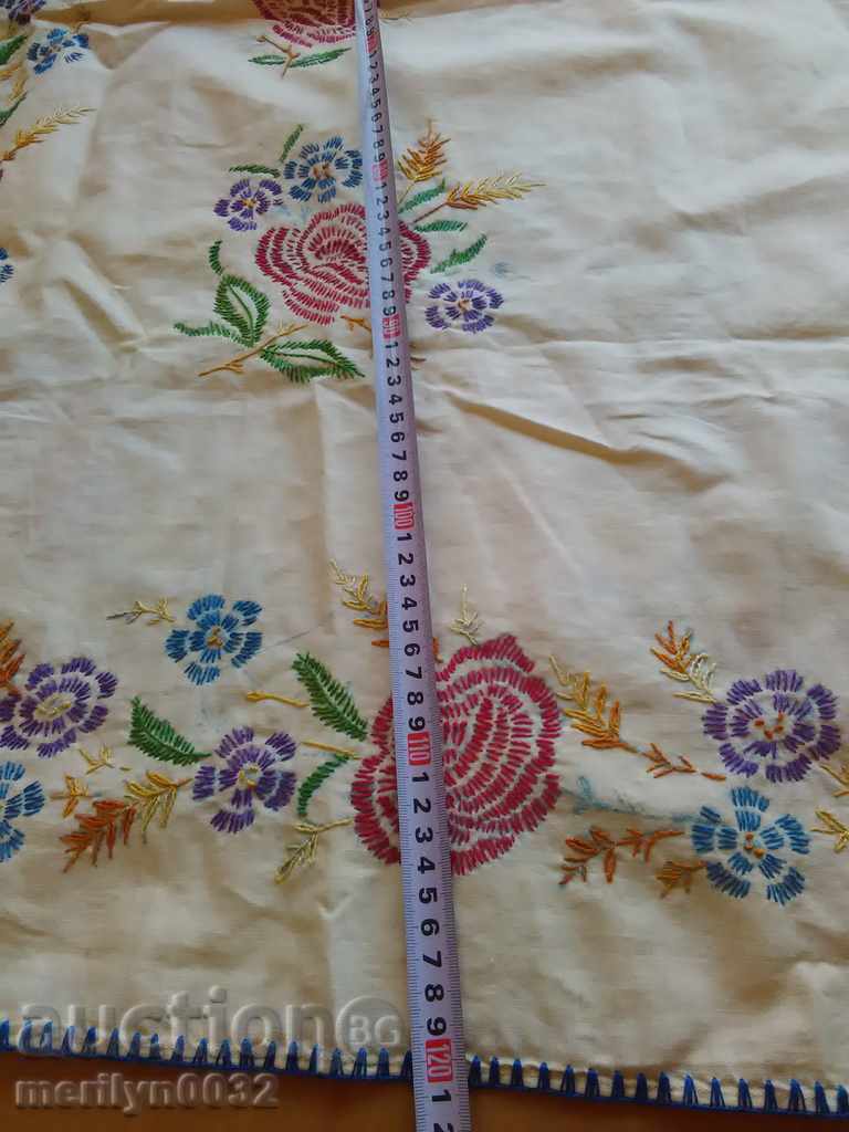 Old handmade embroidered cover embroidery embroidery frame - 5 Old handmade embroidered cover embroidery embroidery frame - 5