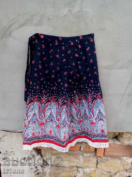 An old lady's skirt