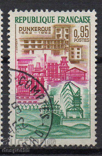 1962. Franța. Aderarea Dunkirk în Franța.