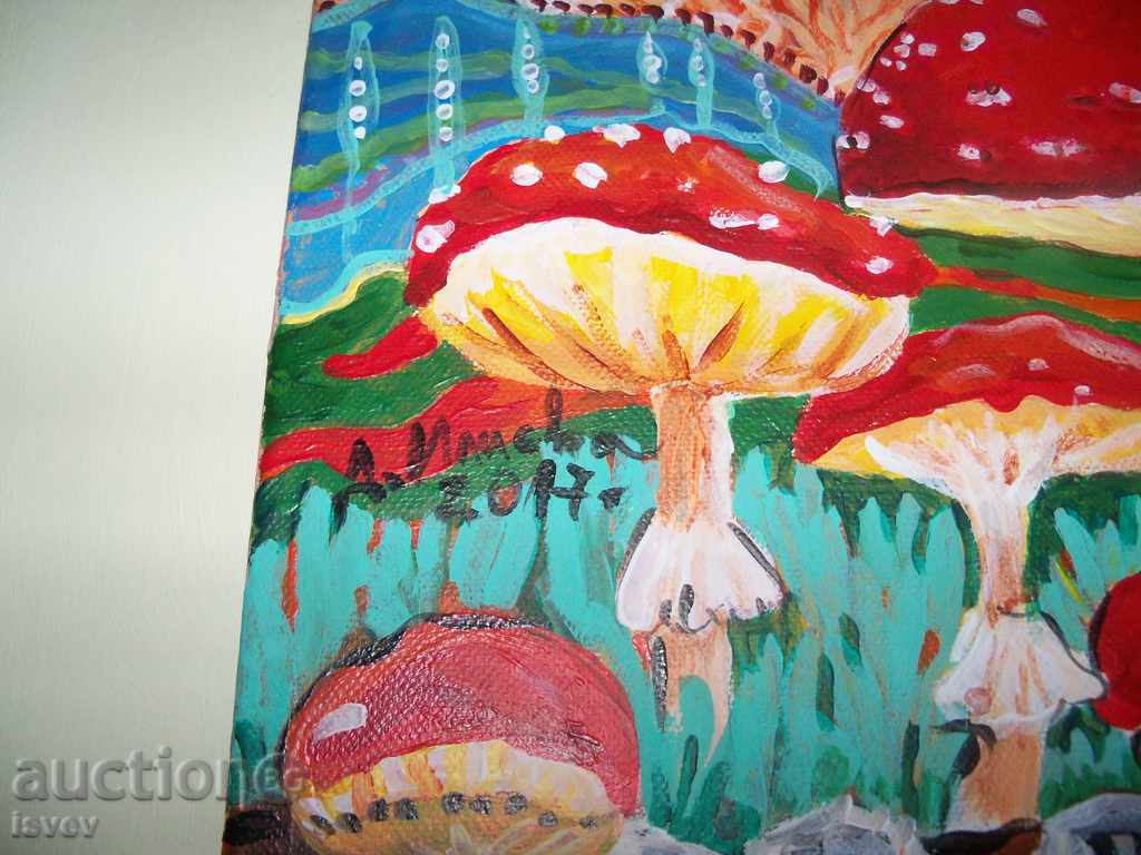 Delivery of "Vision" picture of the art. Desislava Ilieva Delivery of "Vision" picture of the art. Desislava Ilieva