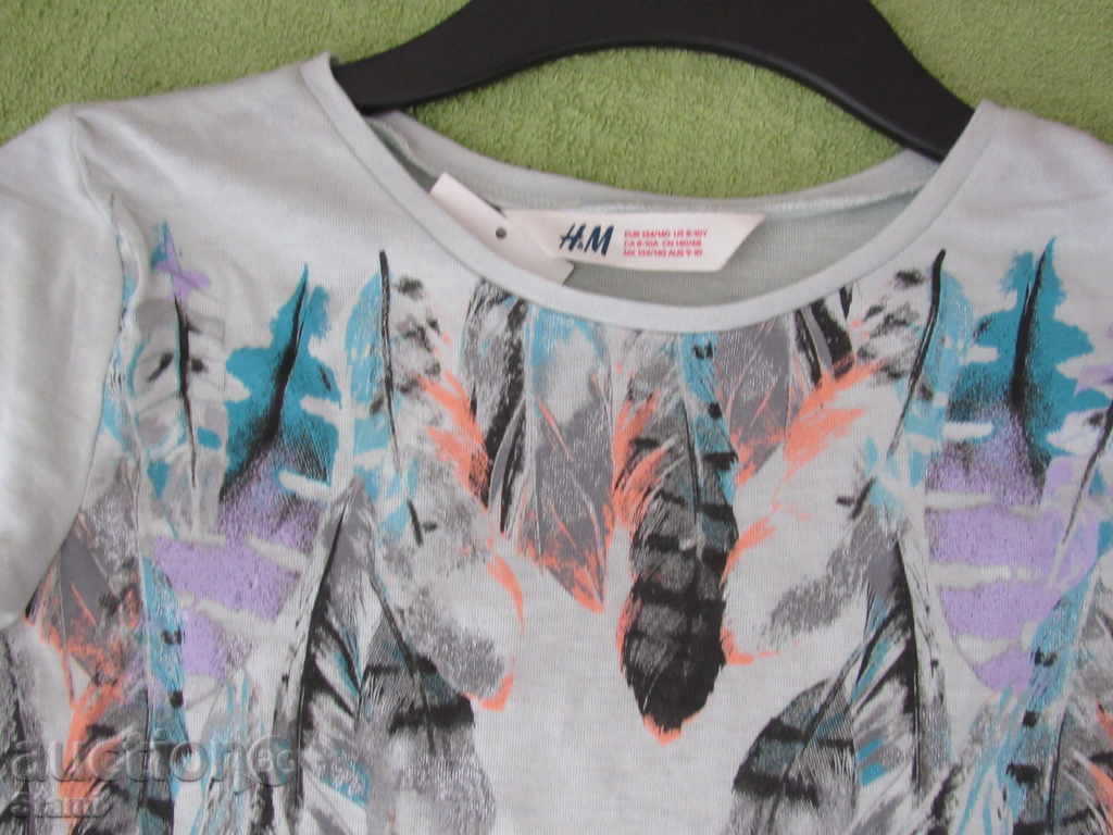Тениска за момиче Н&М, размер 134/140, нова - 5