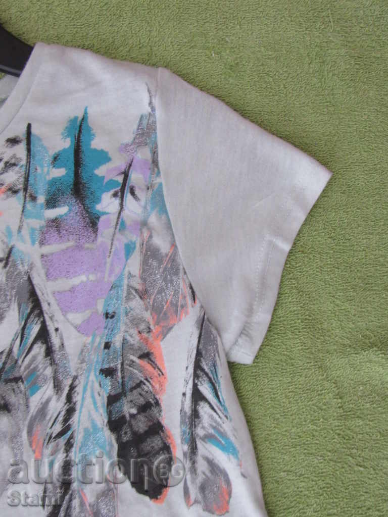 Тениска за момиче Н&М, размер 134/140, нова - 7