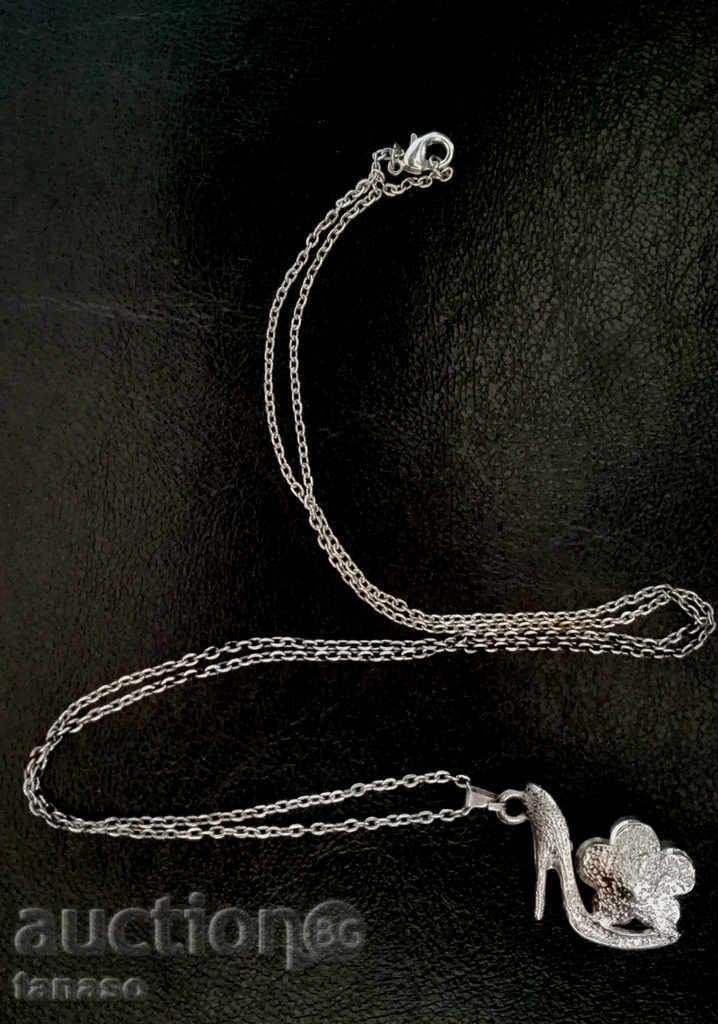 Old necklace - shoes, crystals with price 9.00 BGN | € 4.60 Old necklace - shoes, crystals with price 9.00 BGN | € 4.60