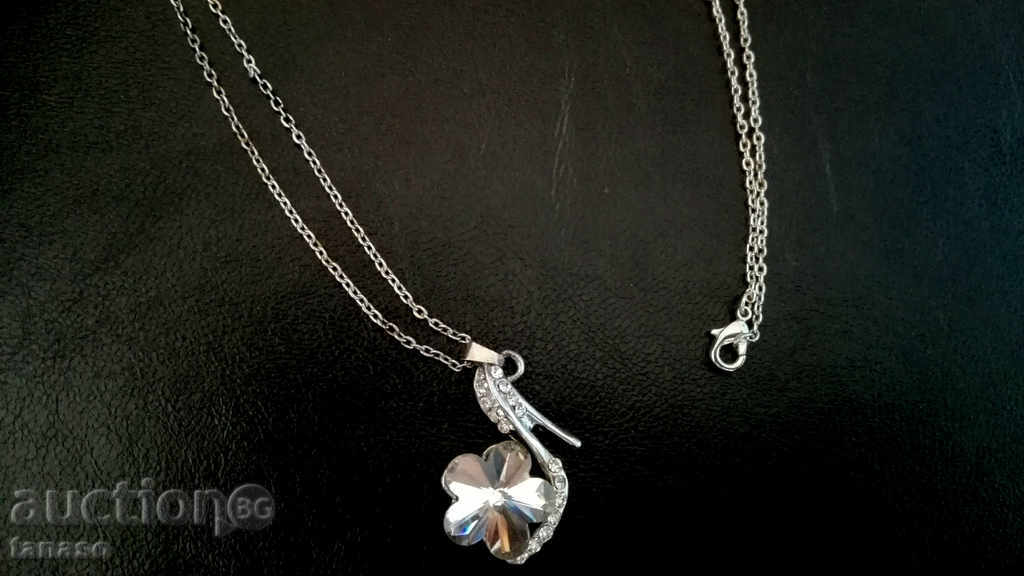 Auction Old necklace - shoes, crystals Auction Old necklace - shoes, crystals