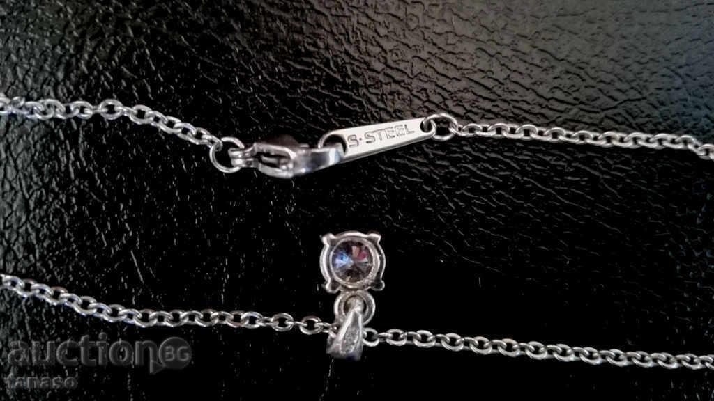 Auction Vintage necklace - crystal bead Auction Vintage necklace - crystal bead