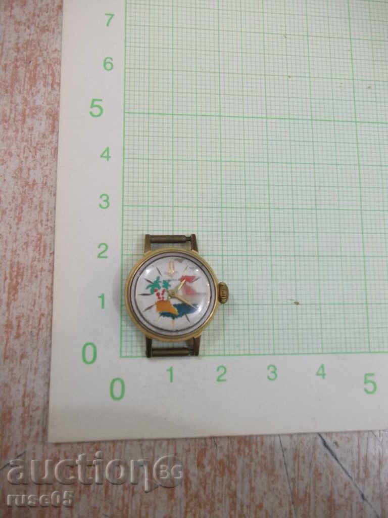 Часовник "ЧАЙКА" ръчен дамски механичен съветски работещ - 3
