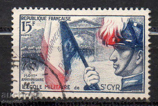 1954. France. Jubilee at Saint-Cyr Military Academy.