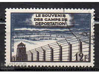1955. Franța. Scutire de la lagărele de concentrare.
