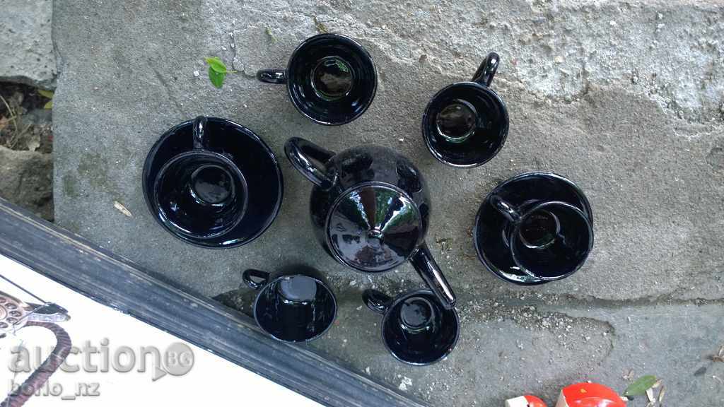 8156. STAR SERVICE GLASSED CERAMICS - 5 8156. STAR SERVICE GLASSED CERAMICS - 5