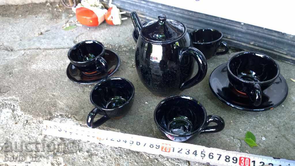 8156. STAR SERVICE GLASSED CERAMICS - 6 8156. STAR SERVICE GLASSED CERAMICS - 6