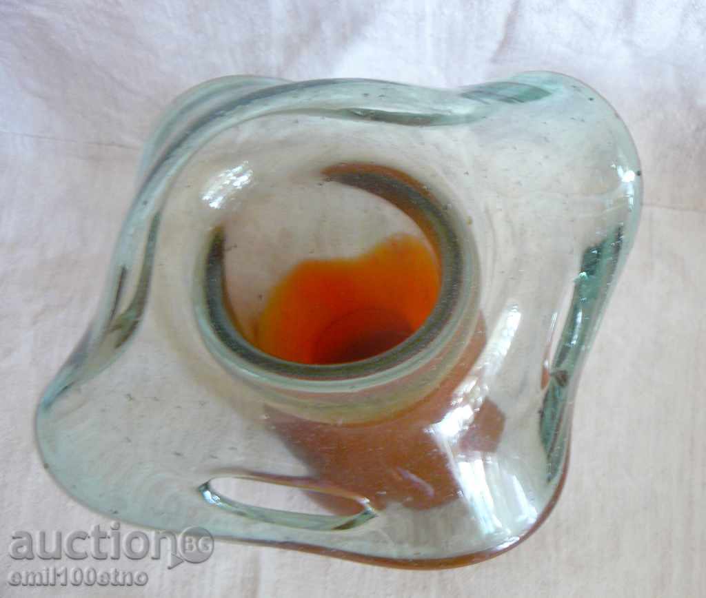 Delivery of Vase of colored blown glass handmade Delivery of Vase of colored blown glass handmade