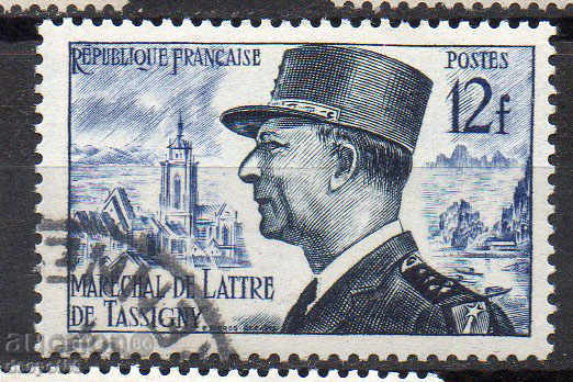 1954. Франция. Жан Тасини, френски маршал