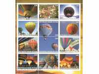 timbre poștale - rusești husari Iriston, baloane moderne