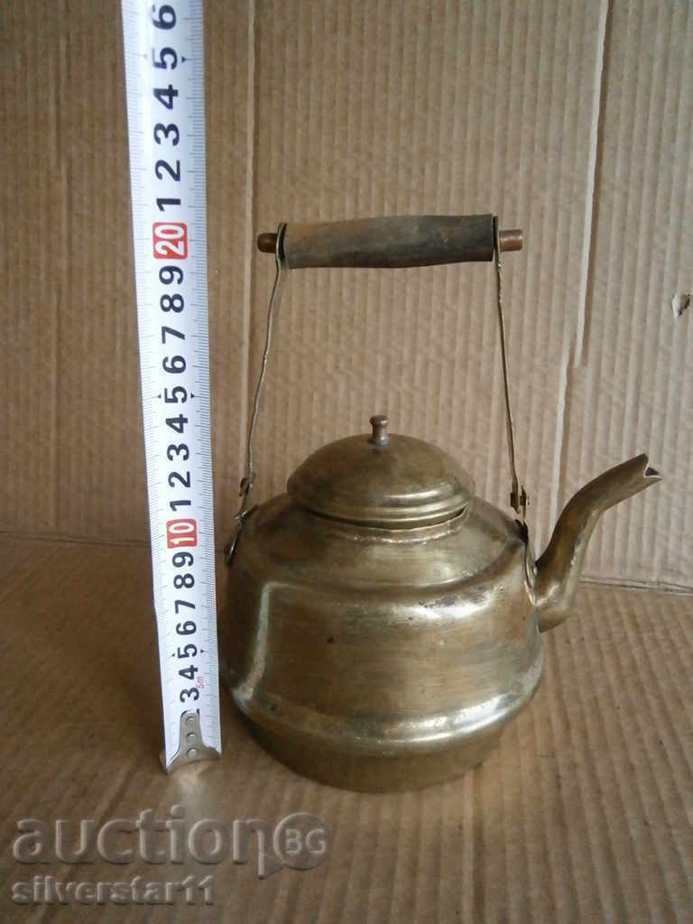 retro Albanian bronze teapot - 6 retro Albanian bronze teapot - 6