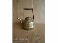 retro Albanian bronze teapot